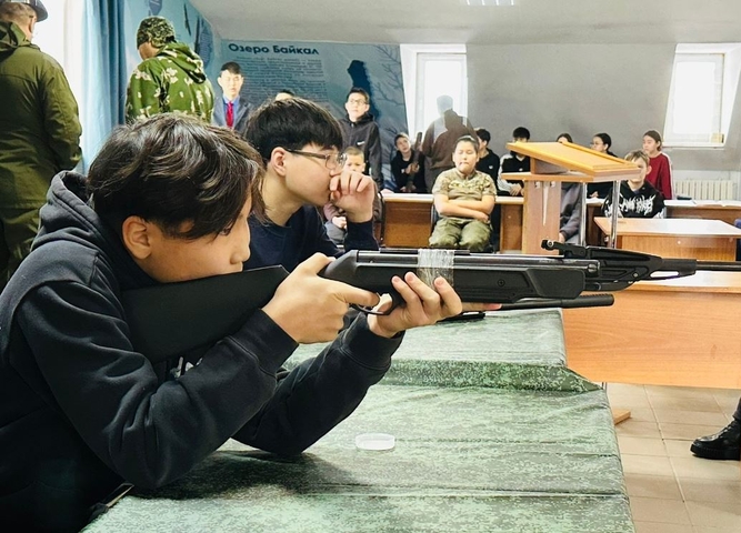 12 декабря прошли соревнования ВПК "Мужество" по стрельбе