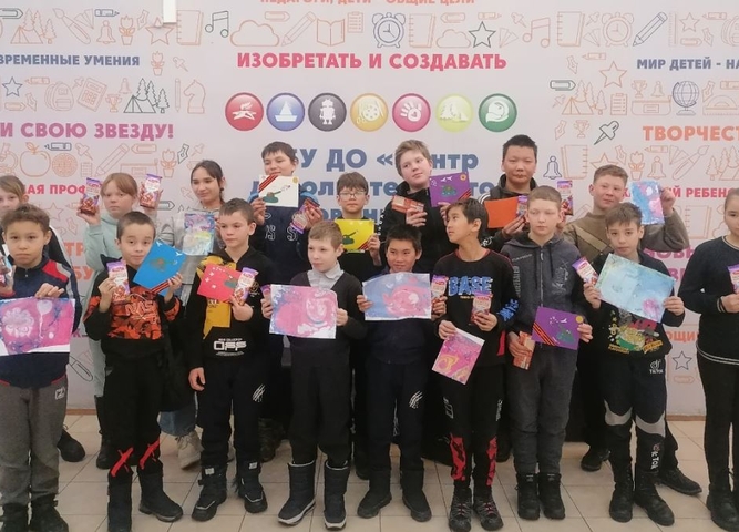 22 февраля в  Центре дополнительного образования детей  прошли мастер-классы ко Дню защитника Отечества